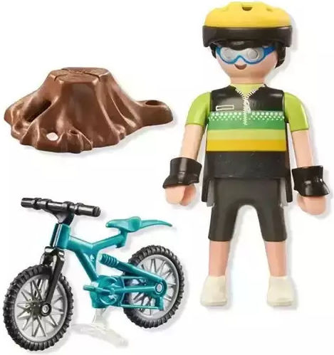 Playmobil Besonderes Plus Radfahrer mit Mountain Bike für 4-10 Jahre