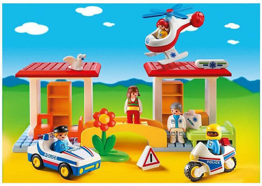 Playmobil 123 Exclusives: Police and Pediatric Clinic for 1.5+ years years old 5046