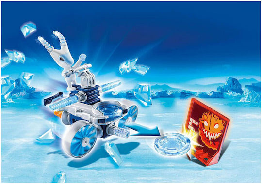 Playmobil Екшън Frosty с диск за изстрелване за 5+ години години