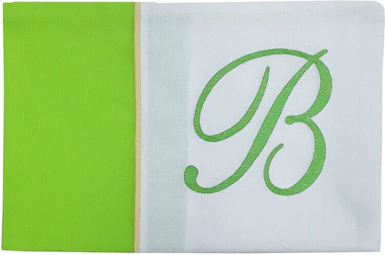 Beboulino Βρεφική Μαξιλαροθήκη Lime 33x49εκ.