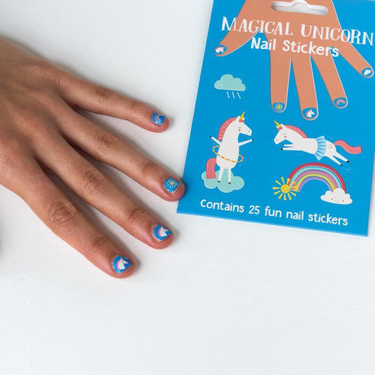 Rex London Magical Unicorn - Nail Stickers Παιχνίδι Μανικιούρ