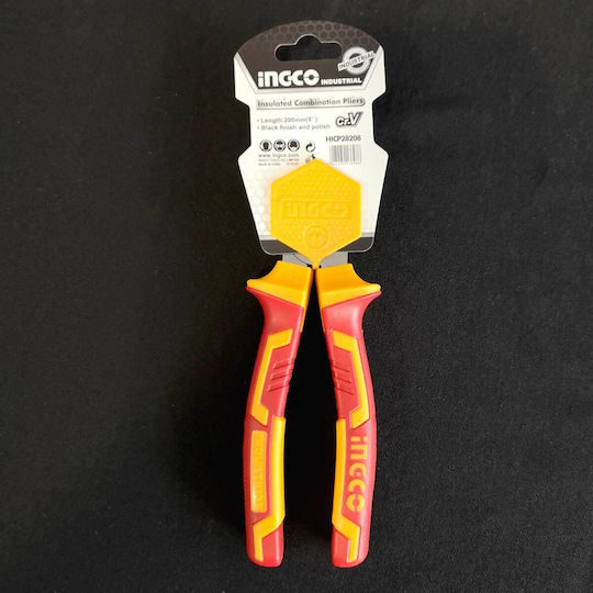 Ingco Plier Straight Electrician Length 200mm