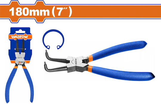 Wadfow Curved Circlip Plier Length 180mm