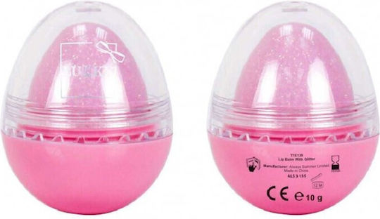 Lukky Cosmetics Toys Lip Balm Egg Shaped Παιδικό Μακιγιάζ Pink