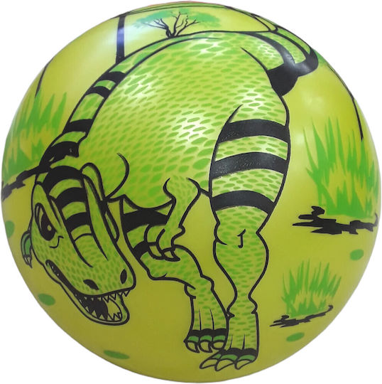 ToyMarkt with Dinosaurs Kids Airball Yellow 23cm.