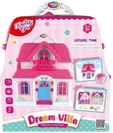 Zita Toys Plastic Dollhouse