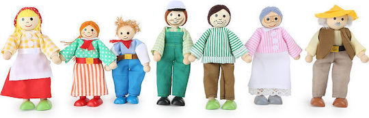 Small Foot Bending Dolls "Farm" Păpușă pentru căsuță de păpuși