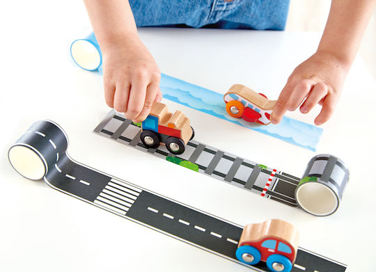 Hape Tape & Roll Αεροπλανάκι για 2+ Ετών