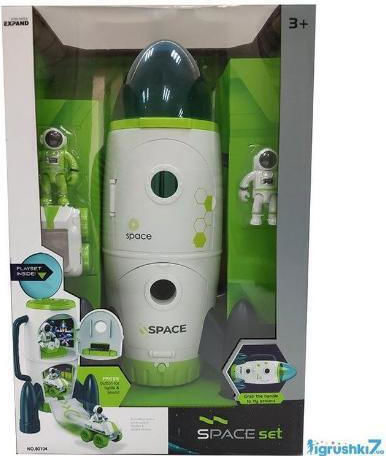 Zita Toys Διαστημικός Πύραυλος Σετ με Αεροπλάνο για 3+ Ετών