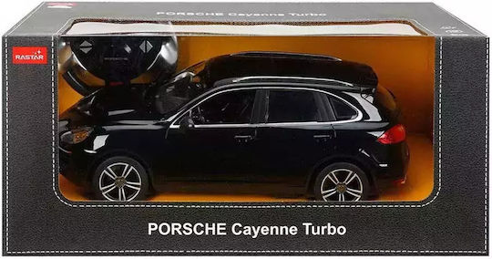 Rastar Cayenne Turbo Teleghidat Mașină 2WD Negru