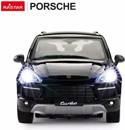 Rastar Cayenne Turbo Teleghidat Mașină 2WD Negru