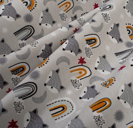 Dimcol Baby-Kissenbezug Grey 45x35cm