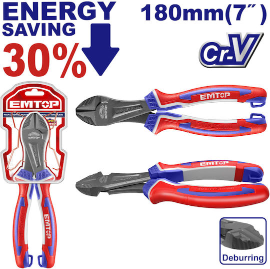 Emtop Πλαγιοκόφτης Μήκους 180mm