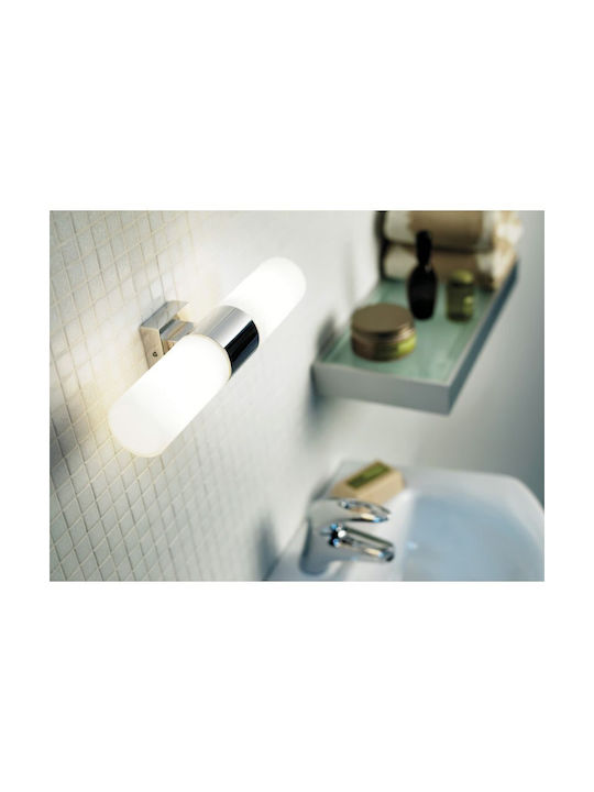 Nordlux Tangens Classic Lamp Bathroom with Socket E14 Silver 31x6cm