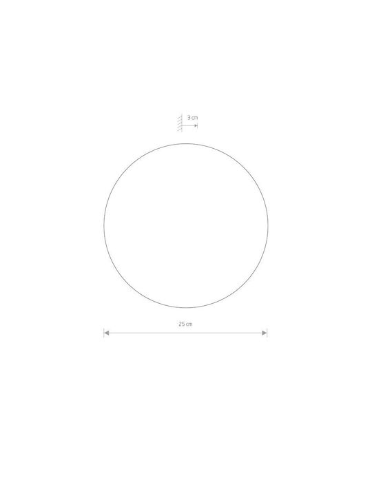 Nowodvorski Ring M Φωτιστικό Τοίχου LED 3.5εκ. Nowodvorski Ring M Φωτιστικό Τοίχου LED 3.5εκ.