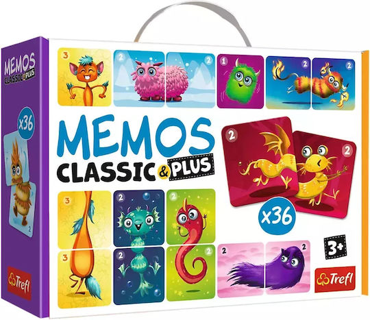 Board Game Memo Classic Plus Cute 3+ Years Old (EN) Trefl