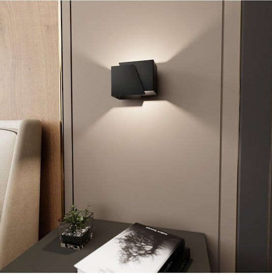 Emibig Modern Lamp Wall with Socket G9 Black 13cm