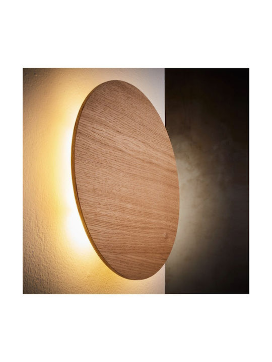 TK Lighting Luna Φωτιστικό Τοίχου με Ντουί G9 Μπεζ 20εκ.