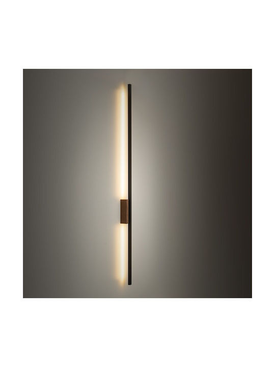 TK Lighting Lamp Wall LED Black 6x6x5.5cm