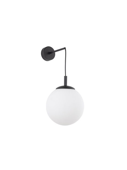 TK Lighting Φωτιστικό Τοίχου με Ντουί E27 Γκρι 18εκ.