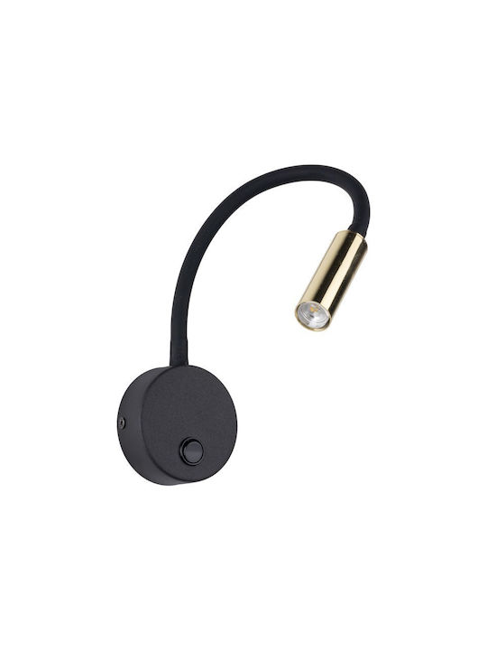 TK Lighting Single Spot with Socket G9 in Black Color