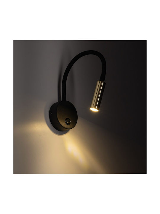 TK Lighting Single Spot with Socket G9 in Black Color