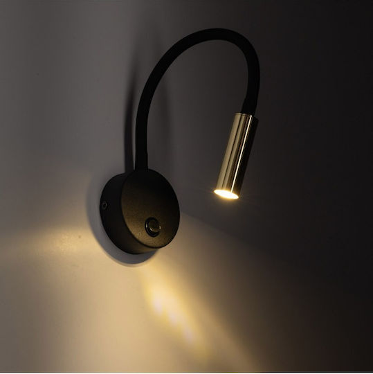 TK Lighting Μονό Σποτ με Ντουί G9 σε Μαύρο Χρώμα