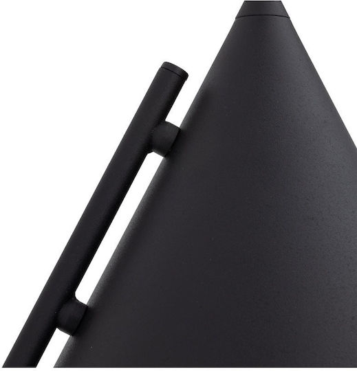TK Lighting Modern Leuchte Wand mit Fassung E27 Schwarz 19cm