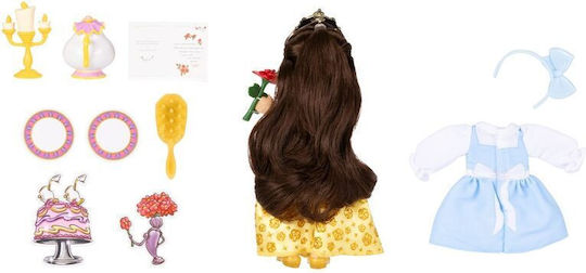 Jakks Pacific Beauty Beast Belle Κούκλα Disney Princess 15εκ.