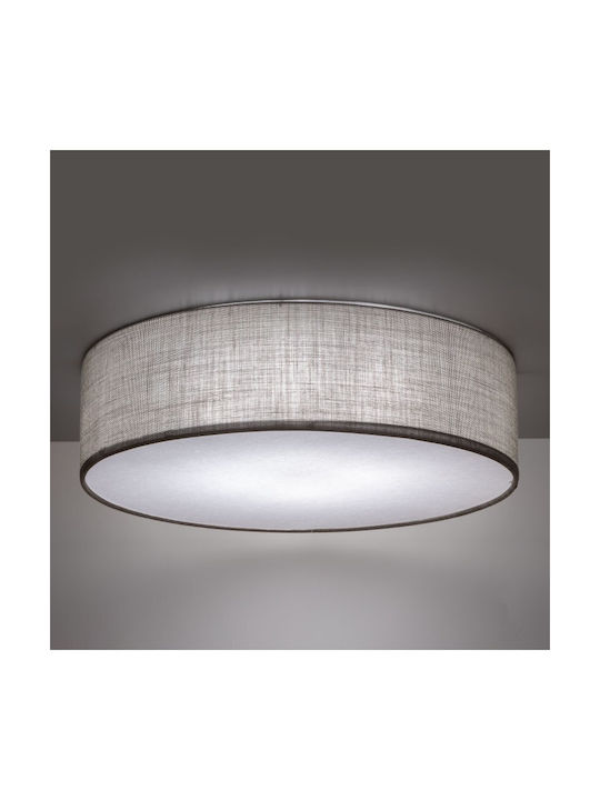 TK Lighting Πλαφονιέρα Οροφής 60εκ. Πράσινη με Ντουί E27