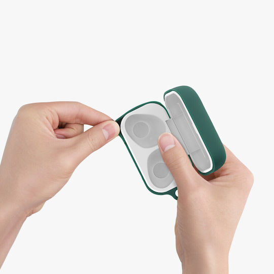 Husă Sennheiser Cx True Wireless Căști Kwmobile Verde Silicon 55991.80