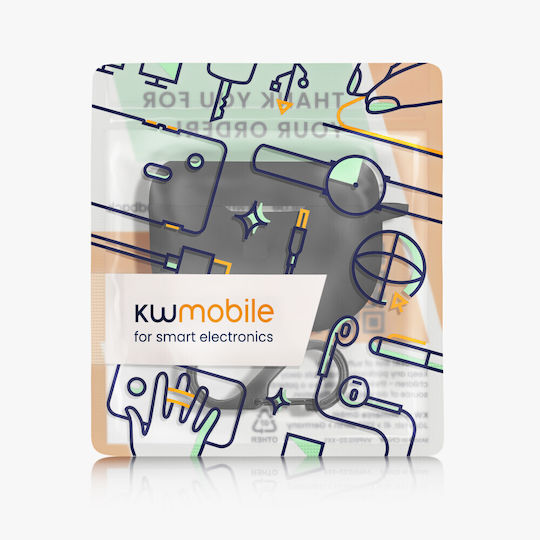 Husă pentru Căști Kwmobile Jabra Elite 8 Active Neagră din Silicon Kwm0000251i001c