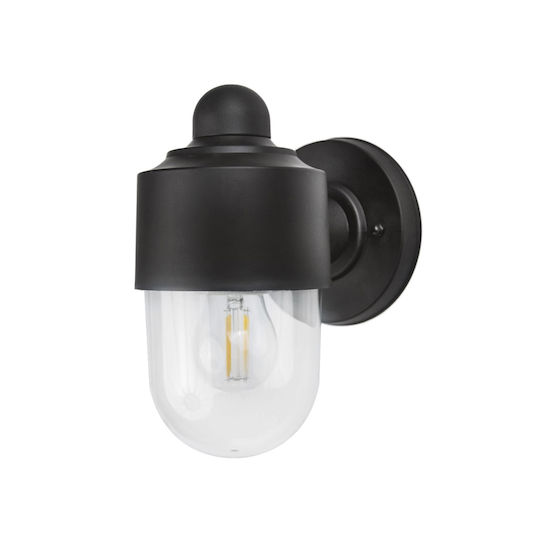 Heronia LP-210 Wall-Mounted Outdoor Lantern E27 IP44 11x11x14.7cm