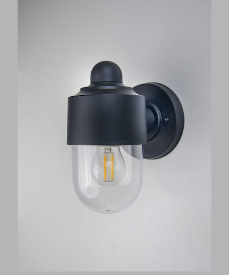 Heronia LP-210 Wall-Mounted Outdoor Lantern E27 IP44 11x11x14.7cm