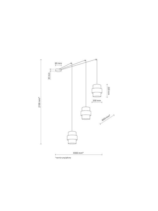 TK Lighting Πλαφονιέρα Οροφής Μαύρη με Ντουί E27