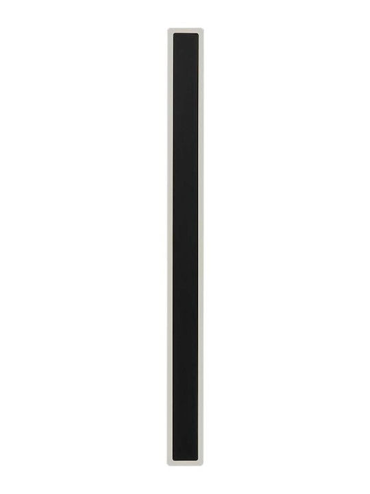 V-TAC Corten Iluminat Exterior Montat Pe Perete Liniar Led Încorporat IP65 17W Cu Alb Cald 8.5x5.4x62.5cm
