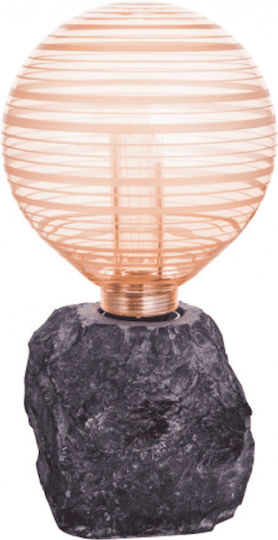Elvhx Dekorative Lampe Wachs-Politur mit Fassung für E27 Lampe Rosa