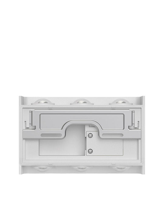 Braytron Επιτοίχιο Εξωτερικό Σποτ LED IP65 1W με Ρυθμιζόμενο Λευκό Φως 16x10x41εκ.