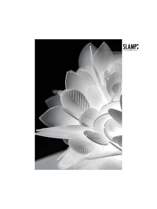 Slamp Decorative Lamp with Socket for Bulb E14 White