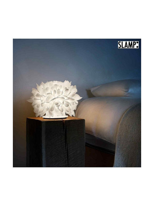 Slamp Decorative Lamp with Socket for Bulb E14 White