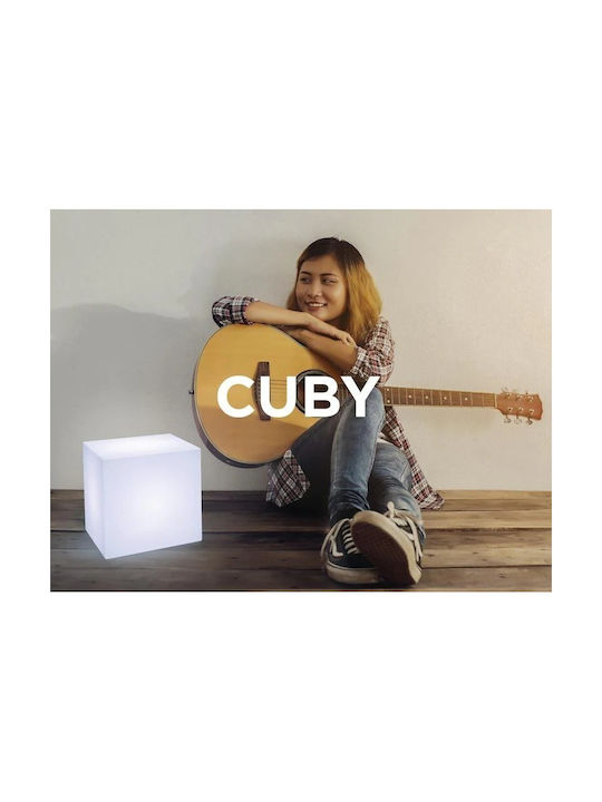 NewGarden Outdoor Floor Lamp IP65 for E27 Light Bulb Base White
