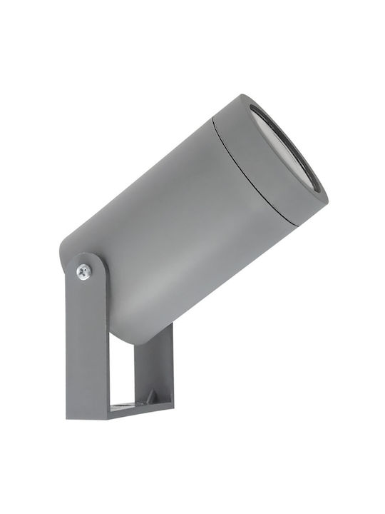 Heronia C-06 1L Outdoor Floor Lamp Projector IP44 for GU10 Socket White
