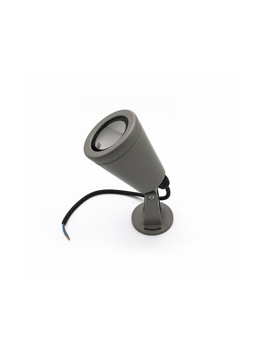 Adeleq Lumină Proiector pentru Exterior IP65 pentru Soclu GU10 Negru