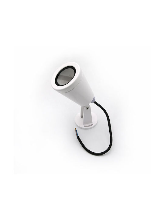 Adeleq Lumină Proiector pentru Exterior IP65 pentru Soclu GU10 Negru