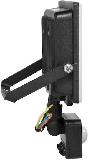 LED прожектор Orno алуминий поликарбонат бял черен 30W IP44