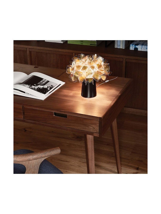 Slamp Clizia Mama Non Mama Decorative Lamp Flower with Socket for Bulb E14 Gold