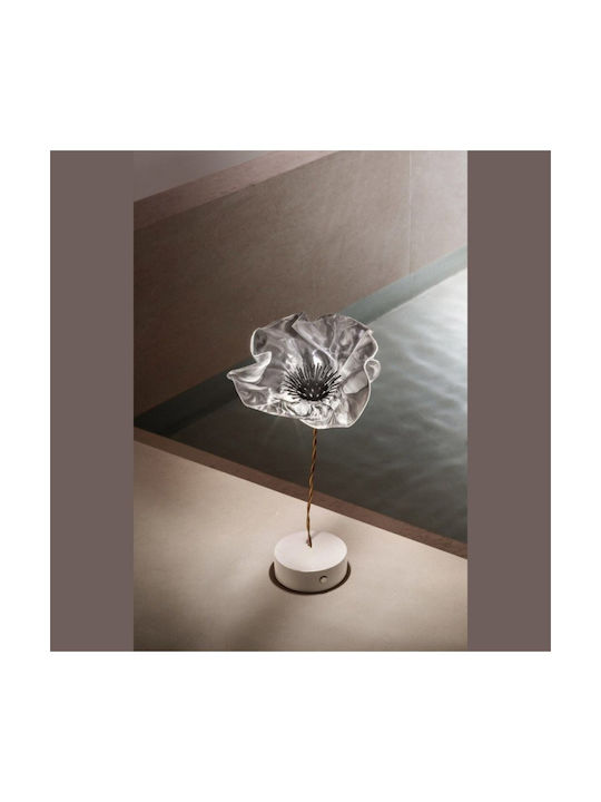 Slamp Διακοσμητικό Φωτιστικό LED Θερμό Λευκό 2700K Λουλούδι 15x15x26εκ.
