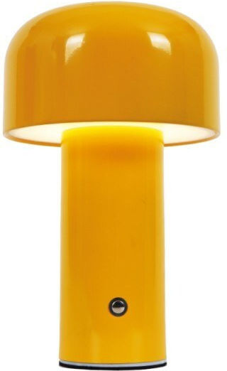 Inlight Metal Table Lamp LED with Black Shade and Base
