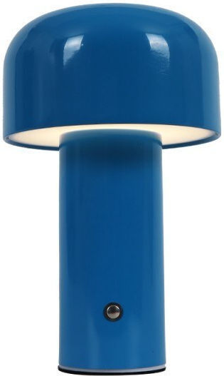 Inlight Metal Table Lamp LED with Black Shade and Base