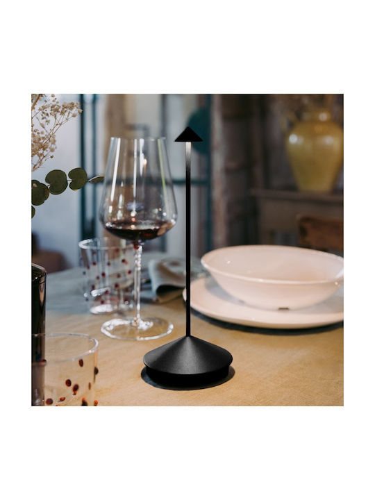 Zafferano Lampa De Masă LED Pentru Exterior 2.2W IP54 Neagră